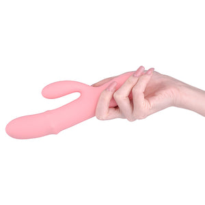 Svakom - Mora Neo Interactive Thrusting Vibrator Peach Pink