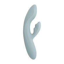 Afbeelding in Gallery-weergave laden, Svakom - Chica App-Controlled Warming G-spot and Clitoris Vibrator Turquoise Grey
