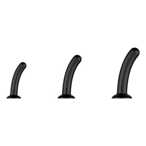 Nexus - Dilator Set Silicone Anal Dildos (S,M,L) Black