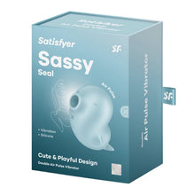 Afbeelding in Gallery-weergave laden, Satisfyer - Sassy Seal Air Pulse Vibrator Blue
