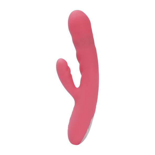 Svakom - Avery Powerful Thrusting Vibrator Strawberry Pink