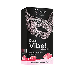 Orgie - Dual Vibe Liquid Vibrator Strawberry Gin & Tonic