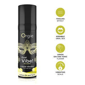 Orgie - Dual Vibe Liquid Vibrator Lemon Gin & Tonic