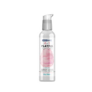 4 In 1 Lubricant With Cotton Candy Flavor 4 Fl Oz / 118 Ml