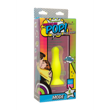 Afbeelding in Gallery-weergave laden, American Pop Mode Silicone Anal Plug 4&#39;&#39; / 10 Cm Geel
