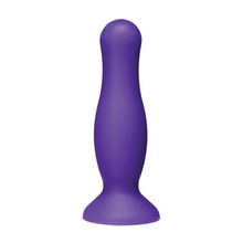 Afbeelding in Gallery-weergave laden, American Pop Mode Silicone Anal Plug 4&#39;&#39; / 10 Cm Paars
