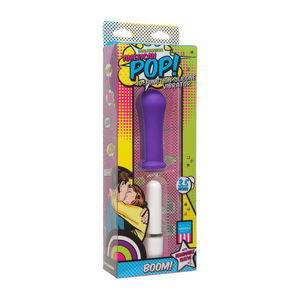 American Pop Boom! 10 Function Vibrator Paars