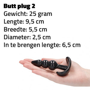 Erovibes Buttplug Set 4 Stuks