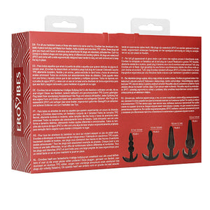 Erovibes Buttplug Set 4 Stuks