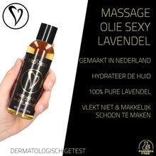 Afbeelding in Gallery-weergave laden, Erovibes Massage Olie Sexy Lavendel 150 ml
