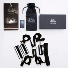 Afbeelding in Gallery-weergave laden, Fifty Shades of Grey - Bed Restraints Kit Zwart
