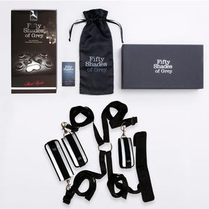 Fifty Shades of Grey - Bed Restraints Kit Zwart