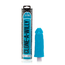 Afbeelding in Gallery-weergave laden, Clone-A-Willy - Kit Glow-in-the-Dark Blauw
