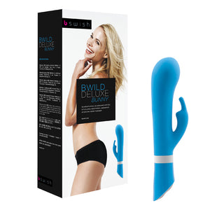 B Swish - bwild Deluxe Bunny Rabbit Vibrator Blauw