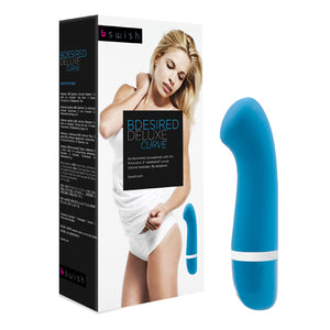 B Swish - bdesired Deluxe Curve Vibrator Blauw