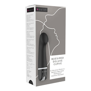 B Swish - bdesired Deluxe Curve Vibrator Zwart