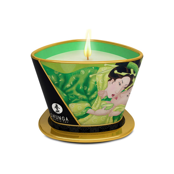 Shunga - Massagekaars Groene Thee 170 ml