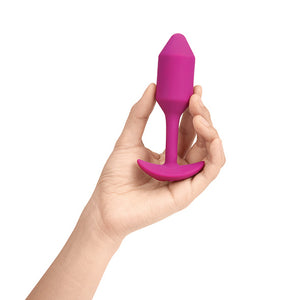 B-Vibe - Vibrerende Snug Plug M Roze