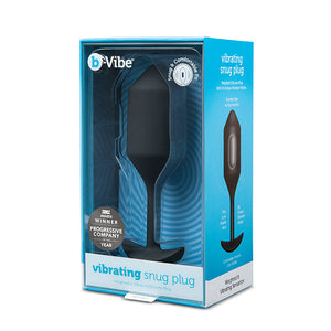 B-Vibe - Vibrerende Snug Plug XL Zwart