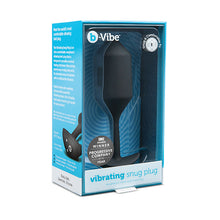 Afbeelding in Gallery-weergave laden, B-Vibe - Vibrerende Snug Plug XL Zwart
