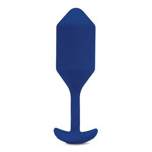 B-Vibe - Vibrerende Snug Plug XL Blauw