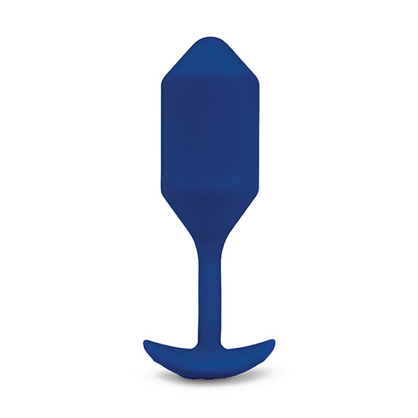 B-Vibe - Vibrerende Snug Plug XL Blauw