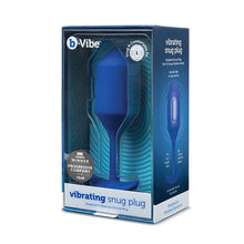 Afbeelding in Gallery-weergave laden, B-Vibe - Vibrerende Snug Plug XL Blauw
