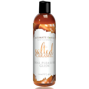 Intimate Earth - Natural Flavors Glide Gezouten Caramel 120 ml