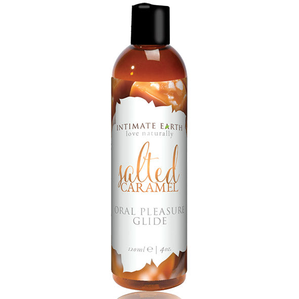 Intimate Earth - Natural Flavors Glide Gezouten Caramel 120 ml