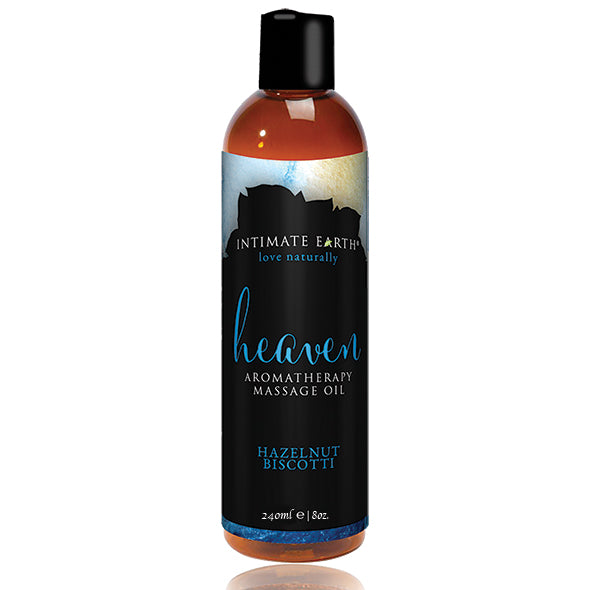 Intimate Earth - Massage Olie Heaven Hazelnoot Biscotti 240 ml