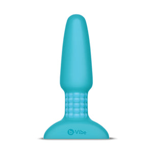 B-Vibe - Rimming Remote Control Plug 2 Blauw