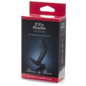 Fifty Shades of Grey - Siliconen Butt Plug Zwart