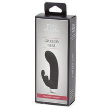 Afbeelding in Gallery-weergave laden, Fifty Shades of Grey - Greedy Girl Rechargeable Mini Rabbit Vibrator
