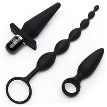 Afbeelding in Gallery-weergave laden, Fifty Shades of Grey - Pleasure Overload Starter Anal Kit (4 Piece Kit)
