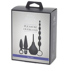 Afbeelding in Gallery-weergave laden, Fifty Shades of Grey - Pleasure Overload Starter Anal Kit (4 Piece Kit)
