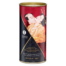 Afbeelding in Gallery-weergave laden, Shunga - Aphrodisiac Verwarmende Olie Aardbeienwijn 100 ml
