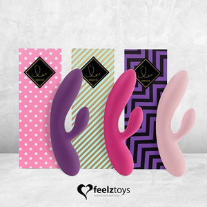 FeelzToys - Lea Rabbit Vibrator Paars