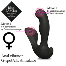 Afbeelding in Gallery-weergave laden, FeelzToys - Black Jamba Anaal Vibrator
