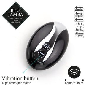 FeelzToys - Black Jamba Anaal Vibrator