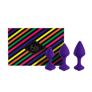 FeelzToys - Bibi Butt Plug Set 3 st. Paars