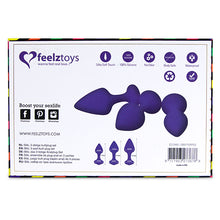 Afbeelding in Gallery-weergave laden, FeelzToys - Bibi Butt Plug Set 3 st. Paars
