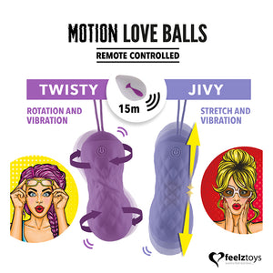 FeelzToys - Remote Controlled Motion Love Balls Jivy