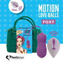 Afbeelding in Gallery-weergave laden, FeelzToys - Remote Controlled Motion Love Balls Foxy
