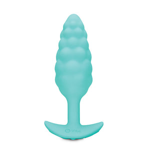 B-Vibe - Texture Plug Bump Blauw