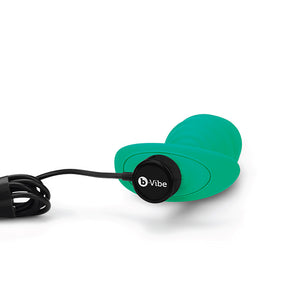 B-Vibe - Texture Plug Twist Groen