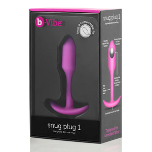 B-Vibe - Snug Butt Plug 1 Fuchsia