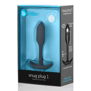 B-Vibe - Snug Butt Plug 1 Zwart