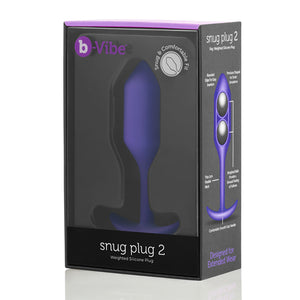 B-Vibe - Snug Butt Plug 2 Paars