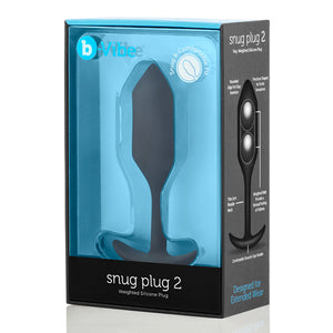 B-Vibe - Snug Butt Plug 2 Zwart