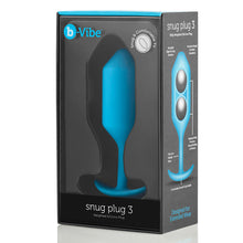 Afbeelding in Gallery-weergave laden, B-Vibe - Snug Butt Plug 3 Blauw
